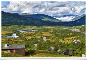 This and others are summer cottages as the whole area is usually under 15 feet of snow for nearly 8 months.  